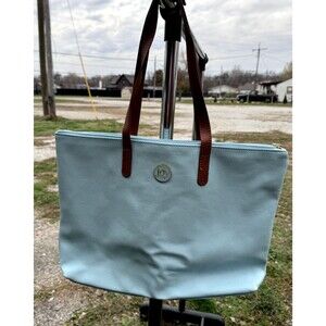 Joy Mangano Tote Purse Light Blue